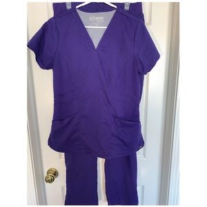 Grey’s Anatomy purple scrub set
